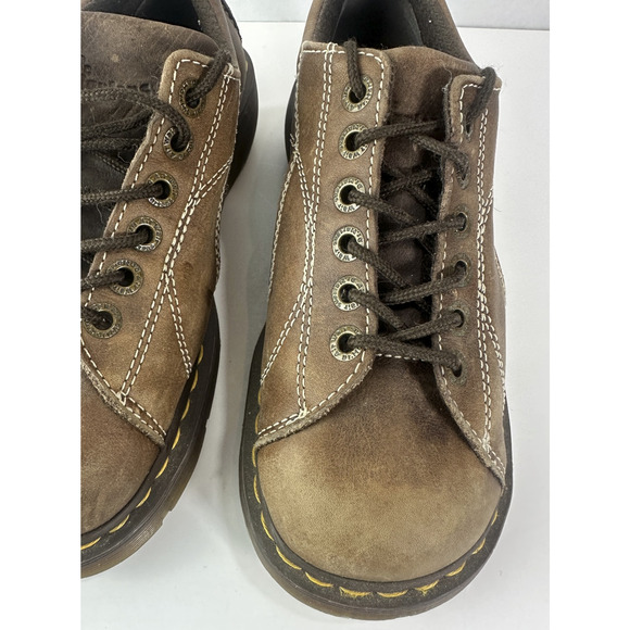 Dr Martens Vtg 90s Y2K Daisy 12283 Women's 9 Leather Oxford Chunky Shoes *Flawed - Picture 3 of 16